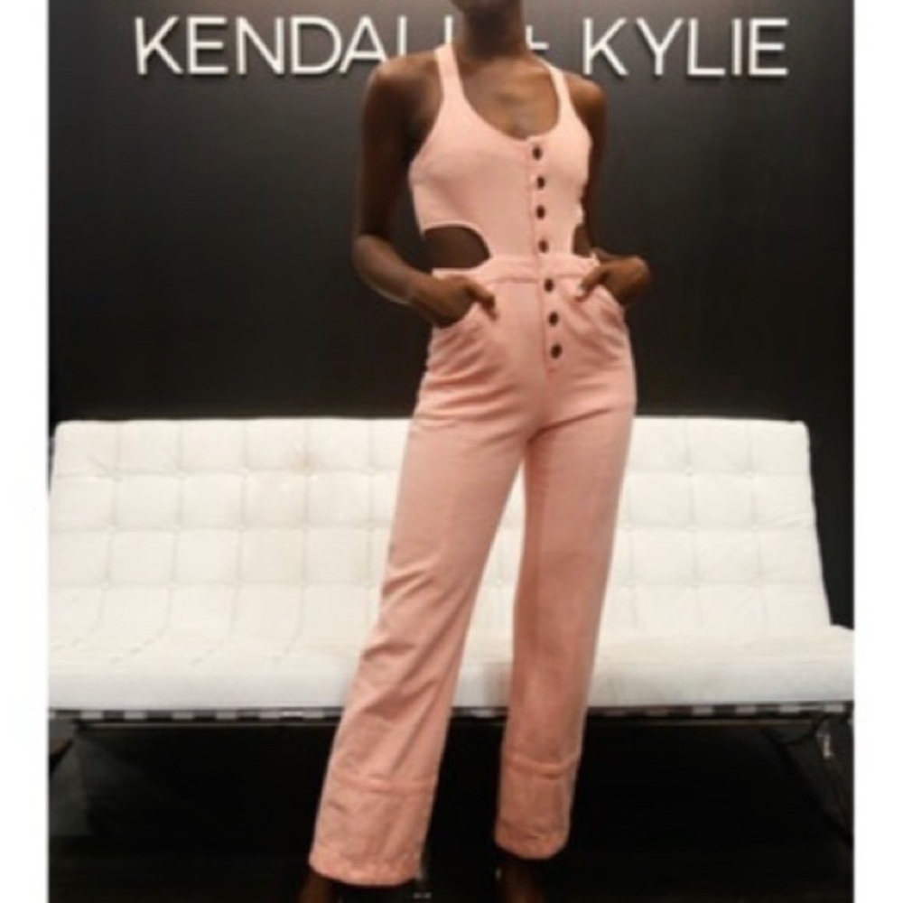 Kendall & Kylie Orange Soda Jumpsuit